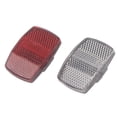 thumbnail image 3 of Bicycle Plastic Reflector Tail Light Reflector Front And Rear Warning Tail Light, 3 of 7