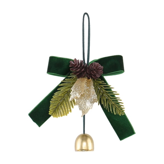 Christmas Bowknot Bells Pendant Christmas Decorations Holiday Decoration Hanging Ornament