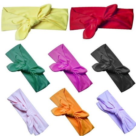 

nsendm Baby Children s Nylon Soft Hair Accessories Hair Band 8 Sets Of Jewelry Gifts Edge Hair Chalk Hairclip Multicolor One Size