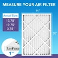 thumbnail image 2 of LotFancy 14x20x1 Air Filters, 4 Pack, MERV 11 Pleated HVAC AC Furnace Filters, 2 of 8