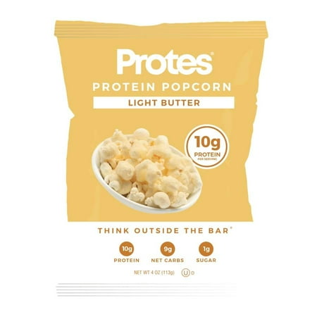 - Protes 10g Protein Popcorn - Light Butter Size: 7-Pack