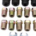 thumbnail image 3 of 16-Pack Inverted Flare Tube Nuts Fit for Systems 45 degree inverted 3/16 inch Tube Brake Line Systems, 3 of 8