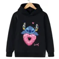 thumbnail image 5 of Sudadera con capucha de manga larga para niños de 3 a 14 años, con estampado de anime pop, para deportes al aire libre, otoño y primavera, 5 of 5