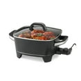 thumbnail image 3 of Nesco 4 Inch Extra Deep Electric Skillet w/ Lid, 12 Inch Cooking Surface | ES-12, 3 of 5