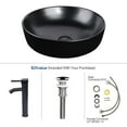 thumbnail image 4 of 24" Single Bathroom Vanity Set with Mirror, 4 of 5