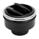 thumbnail image 2 of Deflector de aire acondicionado para tablero, redondo, ABS galvanizado, negro, universal, para autocaravana, barco, autobús y coche., 2 of 14