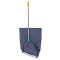 thumbnail image 5 of MLINS Dustpan-Type Garden Bag Large Yard Leaf Bags With Handle Reusable Heavy Duty Leaf Containers Waste Bin Trash Grabber Collector For Lawn Pool Collecting Leaves Dark Grey, 5 of 8