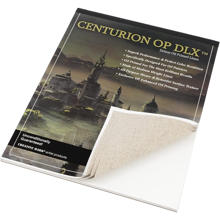 Archival Canvas Boards Centurion Deluxe Oil Primed Linen Canvas Panels ...