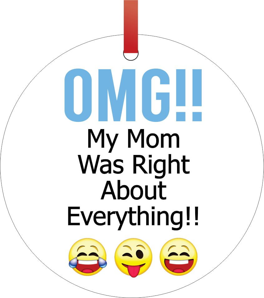 funny mom ornaments