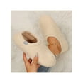 thumbnail image 6 of Women's Memory Foam Slippers with Fuzzy Design for Winter Warmth and Comfort, 6 of 9
