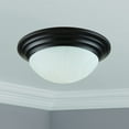thumbnail image 2 of Chapter 12" Flush-Mount Ceiling Fixture, Oil-Rubbed Bronze Finish, 2 of 5
