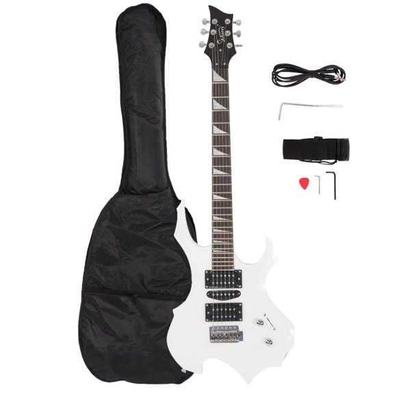 Zimtown Beginner Electric Guitar with Bag Pick Strap & Accessories