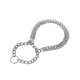 thumbnail image 5 of CHICHUMID Collar Metálico Plateado Para Mascotas Con Cadena Resistente Y Tamaño Ajustable, 5 of 8