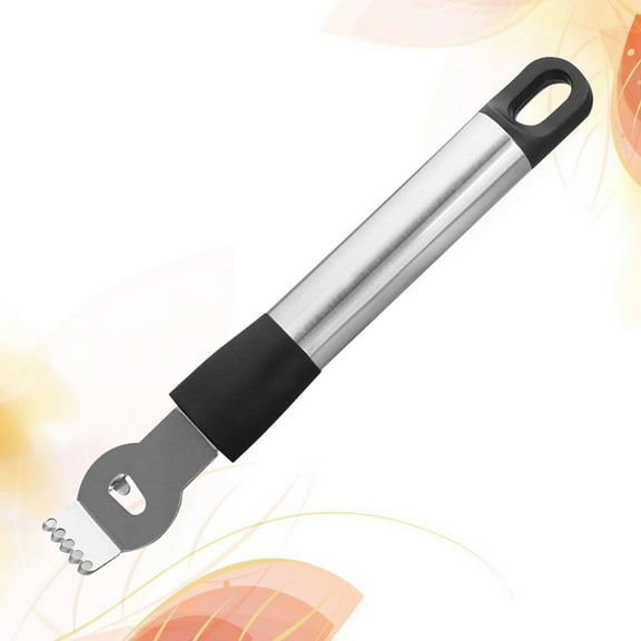 KONTONTY 1Set Lemon Zester Tool Stainless Steel Zester With PP Material For Baking