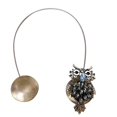 thumbnail image 1 of Owl Shaped Magnetic Buckle Window Drapery Hooks Resin Material 2Pcs, 1 of 5
