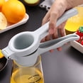 thumbnail image 4 of 1pc Household Manual Lemon Juicers Fruit Hand Squeezer Citrus Extractor Tool for Home Kitchen Restaurant (Blue), 4 of 8