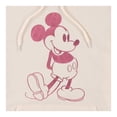 thumbnail image 3 of Disney Ladies Mickey Mouse Hoodie, Classic Disney Sweatshirt Ivory Foil - XL, 3 of 7