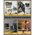 thumbnail image 5 of Wellmall Power Tool Charging Station - 3 Layer Wall Mount Power Tool Organizer With Charging Station For Power Drill 6Ac Outlets Great As Heavy Duty Tool Rack & Tool Holder For Garage Organization, 5 of 5