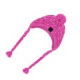 thumbnail image 1 of Billuyoard Gorros de invierno para perros para mayor calidez y un aspecto moderno Gorro cálido para perros de invierno Gorros cálidos para Ropa para mascotas rojo violáceo M, 1 of 6