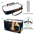 thumbnail image 4 of Bear Reusable Foldable Oxford Cloth Grocery Baskets Grocery Bags Storage Basket Large Capacity, 4 of 7