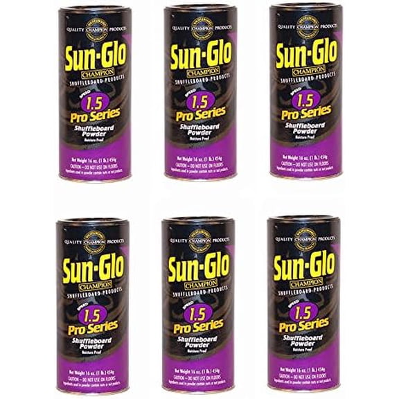 6 Pack #1.5 Speed Shuffleboard Powder Wax$$Sport & Recreation Other