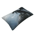 thumbnail image 2 of Fotbe Valley Gray Dragon Pillow Cases - Envelope Closure - Luxury, Extra Soft, Cooling Pillow Covers - Wrinkle, Fade, Stain Resistant-14"x20", 2 of 8