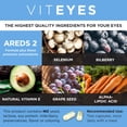 thumbnail image 3 of Vitaminas para ojos Viteyes AREDS 2, soporte macular avanzado, 180 unidades, 3 of 8