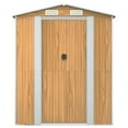 thumbnail image 4 of vidaXL Storage Shed Outdoor Storage Shed for Backyard Patio Galvanized Steel, 4 of 7