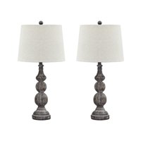 Signature Design by Ashley Mair Antique Black 29" Poly Table Lamp - Set of 2