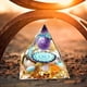 thumbnail image 4 of Wdftyju Pirámide de orgonita, amatista, peridoto, cristal curativo, generador de energía, artesanías de orgonita Wdftyju  5wh8vc5qr3pn7av9D02, 4 of 9