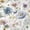 Color 1, variant on Peel and Stick Wallpaper Vintage Floral Butterflies Ladybugs Dark 24in x 118in Contact Paper Removable Self Adhesive Wall Mural Wall Decor for Bedroom Kitchen Cabinets