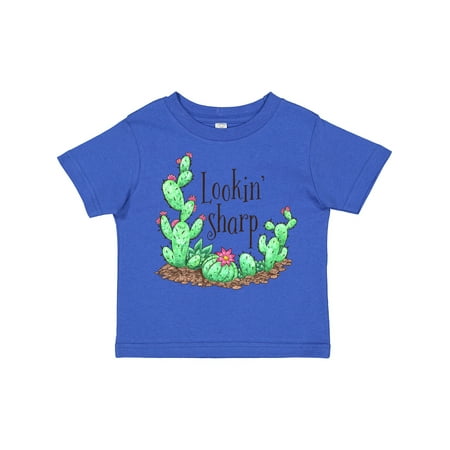 

Inktastic Lookin Sharp Cacti and Succulents Gift Toddler Boy or Toddler Girl T-Shirt