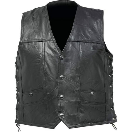 Diamond Plate™ Rock Design Genuine Buffalo Leather Concealed Carry (Best Concealed Carry Vest)
