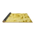 thumbnail image 2 of Ahgly Company Indoor Rectangle Abstract Yellow Modern Area Rugs, 7' x 9', 2 of 4