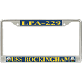 thumbnail image 1 of USS Rockingham LPA-229 License Plate frame, 1 of 1