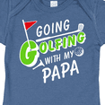 thumbnail image 4 of Inktastic Going Golfing with My Papa Kids Golf Boys or Girls Baby Bodysuit, 4 of 5
