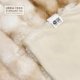 thumbnail image 6 of CHHYVKUIN Faux Fur Bubble Throws  50" x 60" , Luxury Plush Faux Rabbit Fur Throw Blanket for Couch, Sofa, Chair & Home Decor, 6 of 8