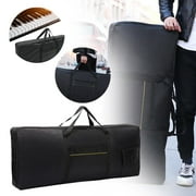 Uanit 61 Key Electronic Piano Bag Rainproof Cloth Oxford Keys Keyboard Case for And Electric Gig Bag Home Textile Storage