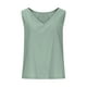 thumbnail image 5 of Camisas para mujer,Camiseta sin mangas con cuello en V para mujer, informal, color liso, mezcla de algodón, bolsillos, para verano, sopatenor, 5 of 9