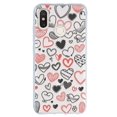 thumbnail image 1 of Funda para Xiaomi Mi 8 InstaCase Corazones Protector anticaídas, 1 of 4