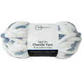 thumbnail image 3 of Mainstays Spot On Chenille Yarn, 56.8 yd, Blue, 100% Polyester, Super Bulky, Pack of 2, 3 of 4
