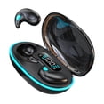 thumbnail image 2 of Auriculares Inalámbricos Perfke Intrauditivos Control por Botón Portátil con Estuche de Carga Negro, 2 of 9