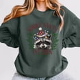 thumbnail image 2 of WEAIXIMIUNG Mignons Chandails d'Automne pour Femmes Chandails Quotidiens Maison Extérieur Entraînement Manches Longues Col Rond T-Shirt Haut Imprimé Chandail Blouse de Rue Mode Urbaine, 2 of 4