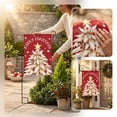thumbnail image 7 of Christmas Garden Flag 18x12 Inch, Double Sided Holiday Yard Decor, Weatherproof Polyester Outdoor Flag for Front Porch Patio Lawn, Winter Xmas Home Decor, 7 of 7