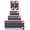 US Flag - SlimCan, variant on B-day Gifts for 75th Birthday Making America Great Since 1951 2-Pack Ultra Slim Can Thermocoolers