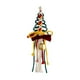 thumbnail image 2 of Adorno Navidad Árbol Tejido | Decoración festiva multicolor 23x8 cm | Ornamentación duradera y artesanal, 2 of 6