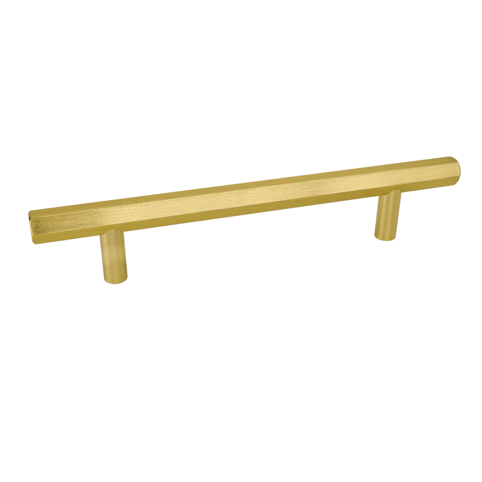 10 Pack Goldenwarm Solid Kitchen Pulls Brass Drawer Pulls
