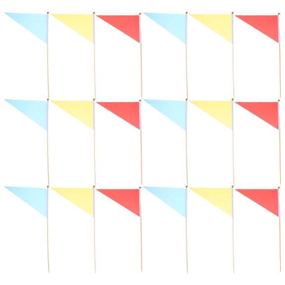 OFFIGAM Safety Marking Flags Multicolor Reflective High Visibility Outdoor