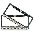 thumbnail image 2 of Christmas Trees Snowflake License Plate Frames 2 Pack Merry Christmas Holiday Car License Plate Frame for Women Men US Vehicles 2 Holes Quality Aluminum License Plate Frame, 2 of 6