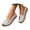 Light Gray, variant on Womens Loafers Casual Leather Slip on Walking Flat Shoes Ladies Work Travel Comfortable Slide Shoe for 2026 Summer White 10
